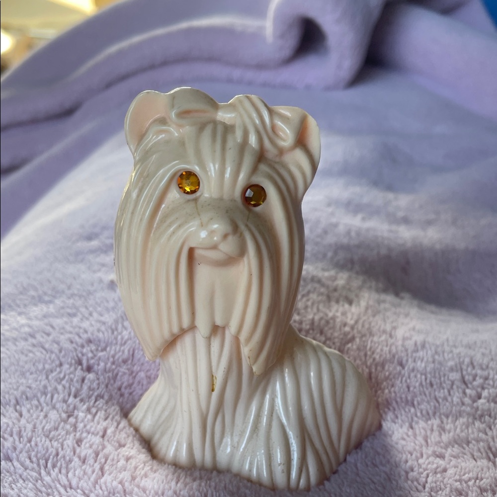 Avon, Princess parfume, Decorative Figurine Yorkie dog, vintage - Picture 2 of 9